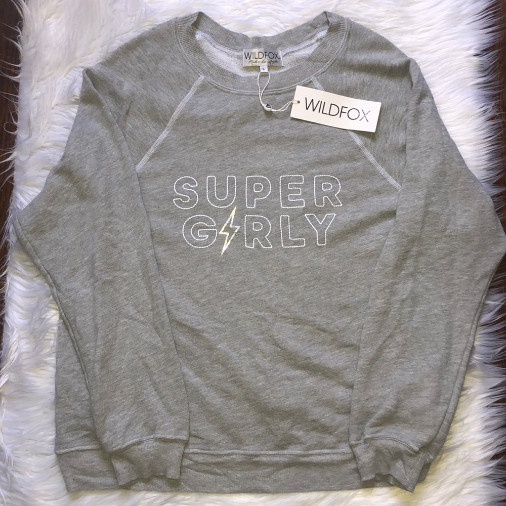 WILDFOX SUPER GIRLY Sommers sweater NWT